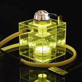 Acrylic Hookah Cube Set with LED lights