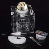 Acrylic Hookah Cube Set with LED lights